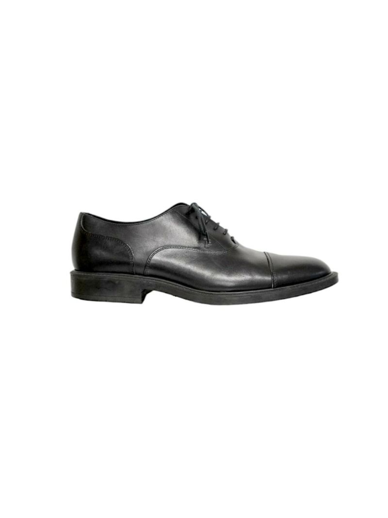 straight tip leather shoes | TAU